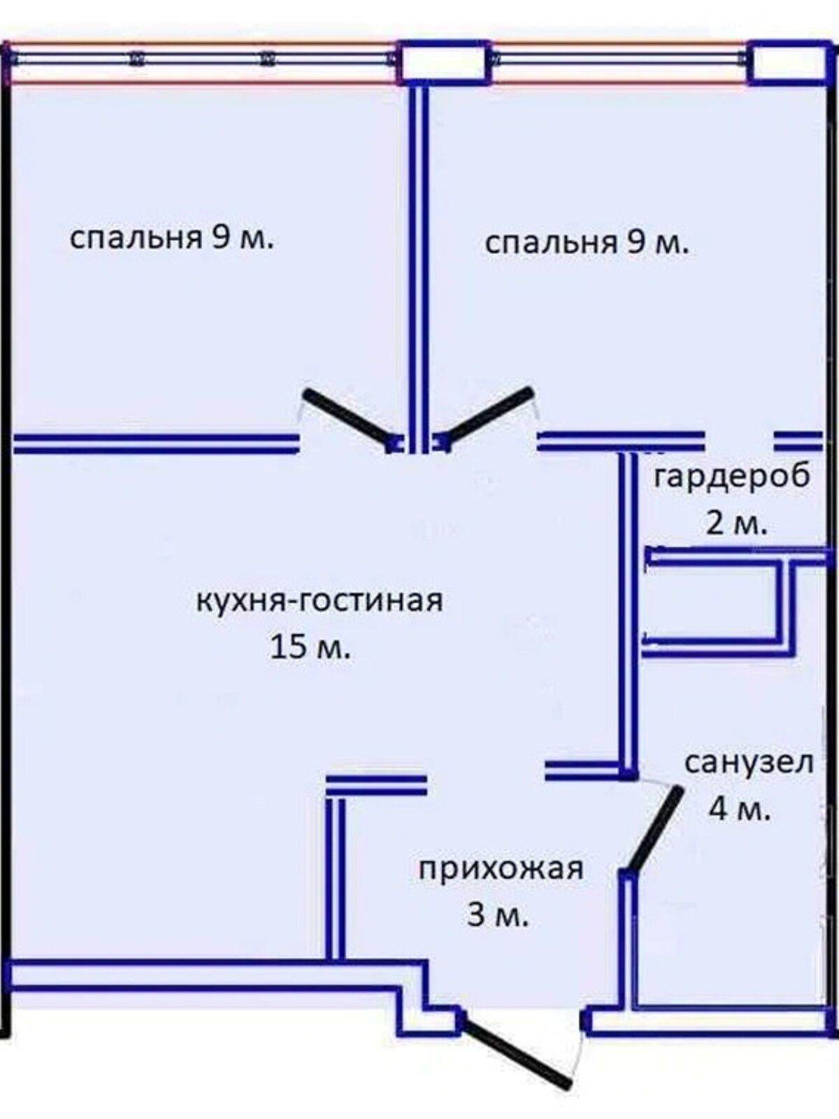 Продажа двухкомнатной квартиры в Одессе, на ул. Архитекторская 8, район Таирова фото 1