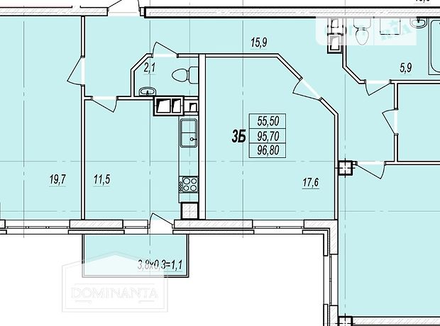 Продажа трехкомнатной квартиры в Одессе, на ул. Жаботинского район Таирова фото 1 Продажа трехкомнатной квартиры в Одессе, на ул. Жаботинского район Таирова фото 1
