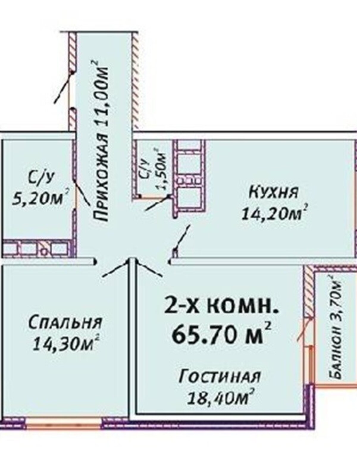 Продажа двухкомнатной квартиры в Одессе, на ул. Люстдорфская дорога, район Таирова фото 1
