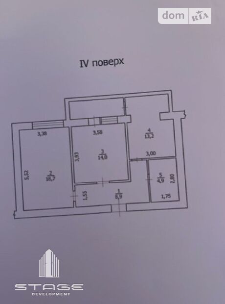 Продажа двухкомнатной квартиры в Одессе, на Коралова вулиця 1, район Таирова фото 1