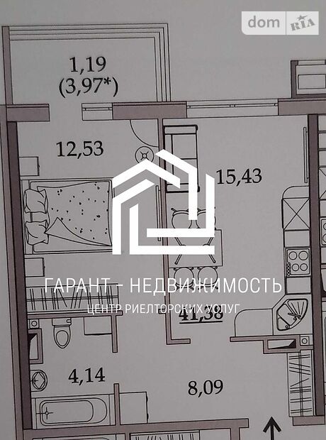 Продажа однокомнатной квартиры в Одессе, на ул. Спортивная 3/3 район Таирова фото 1