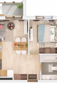 Продаж однокімнатної квартири в Одесі, на вул. Спортивна 3/2, район Таїрова фото 2