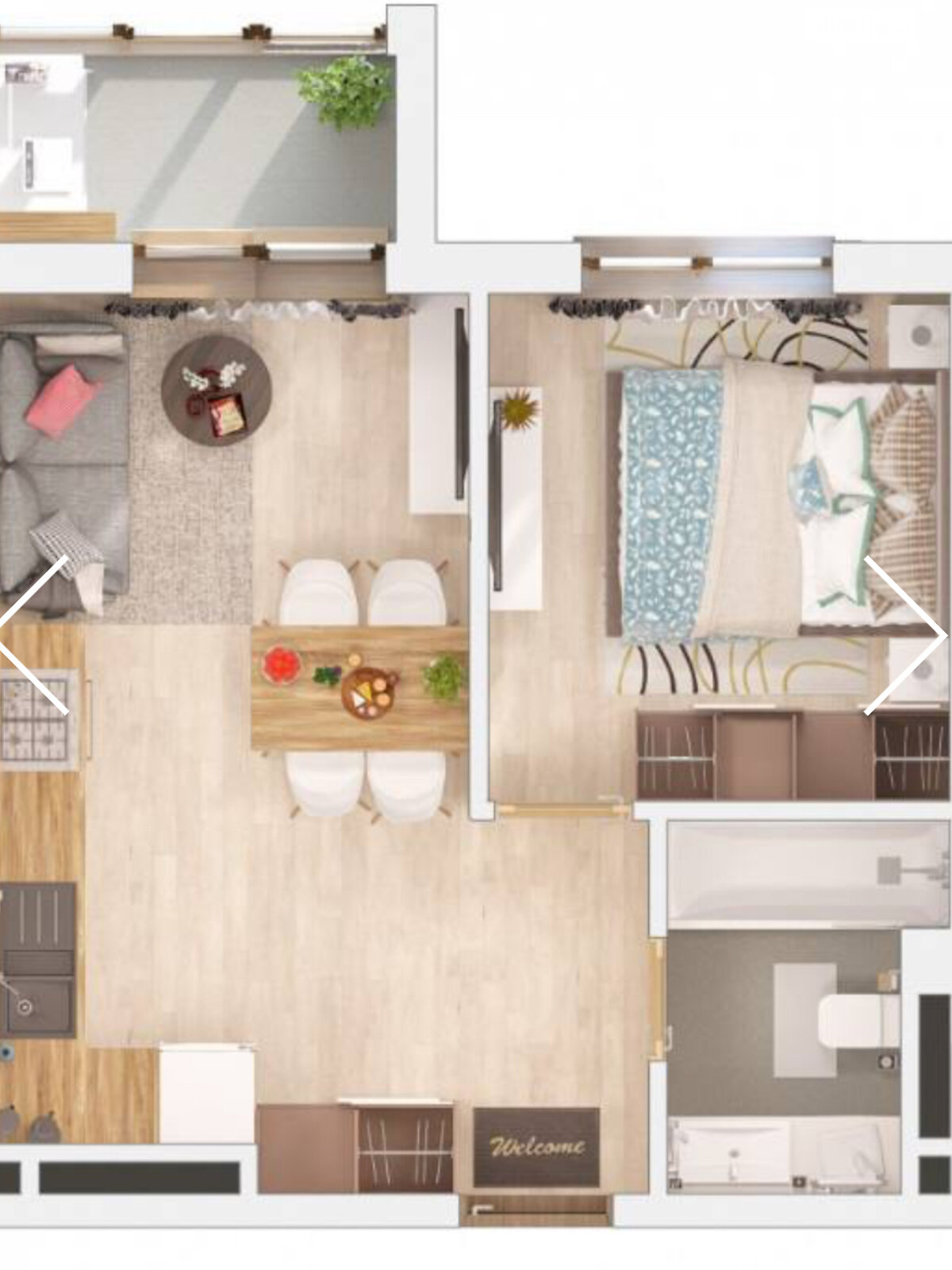 Продаж однокімнатної квартири в Одесі, на вул. Спортивна 3/2, район Таїрова фото 1