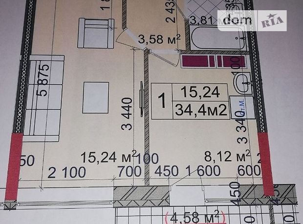 Продажа однокомнатной квартиры в Одессе, на ак. Вильямса 95 район Таирова фото 1 Продажа однокомнатной квартиры в Одессе, на ак. Вильямса 95 район Таирова фото 1