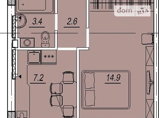 Продажа квартиры, 1 ком., Одесса, р‑н. Таирова Продажа квартиры, 1 ком., Одесса, р‑н. Таирова