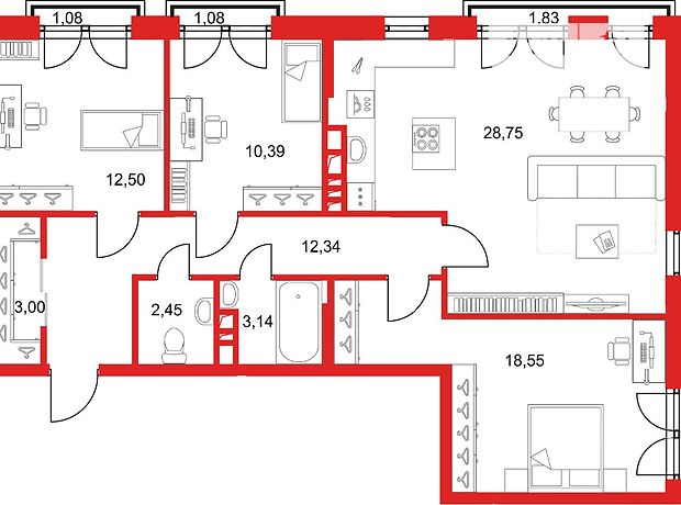 Продажа трехкомнатной квартиры в Одессе, на ул. Малая Арнаутская район Центр фото 1 Продажа трехкомнатной квартиры в Одессе, на ул. Малая Арнаутская район Центр фото 1