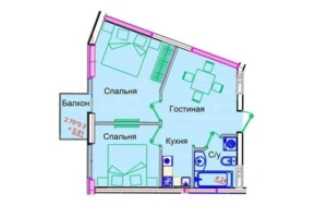 Продажа однокомнатной квартиры в Одессе, на ул. Приморская 47, район Центр фото 2