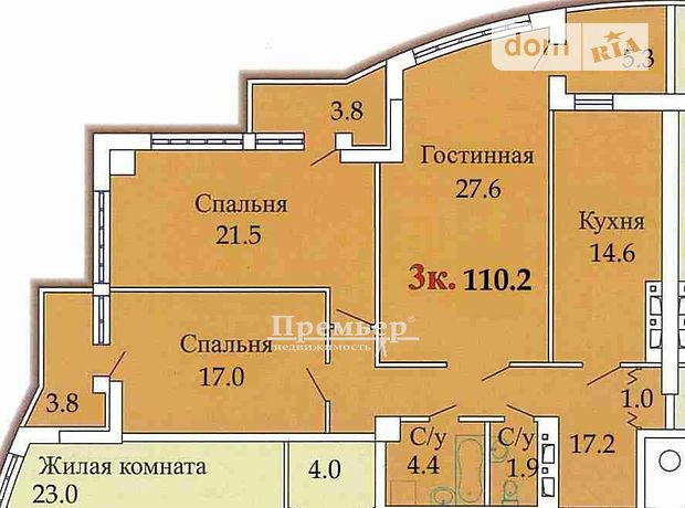 Продажа трехкомнатной квартиры в Одессе, на Люстдорфская дорога район Центр фото 1 Продажа трехкомнатной квартиры в Одессе, на Люстдорфская дорога район Центр фото 1