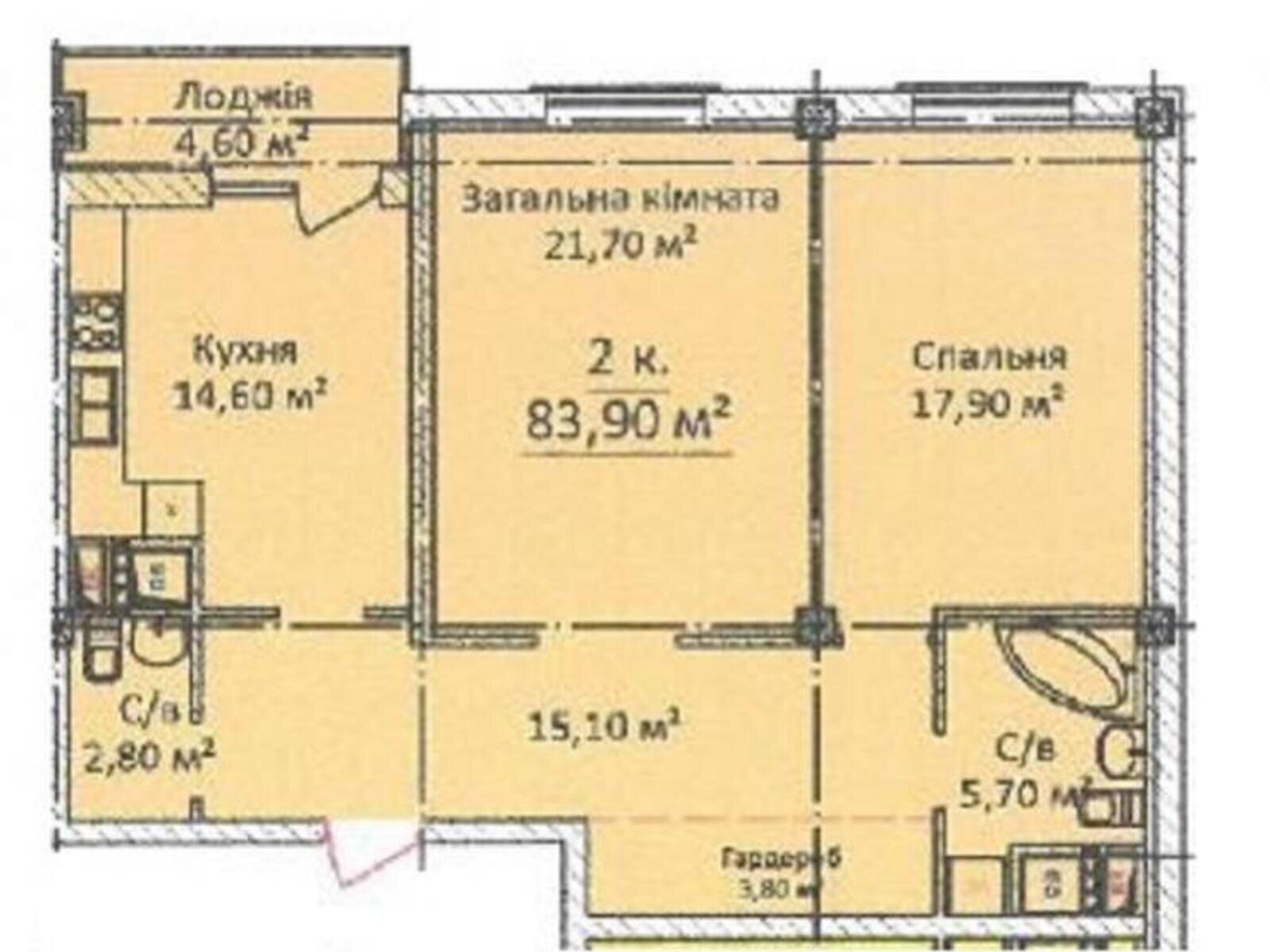 Продажа двухкомнатной квартиры в Одессе, на ул. Еврейская, район Центр фото 1