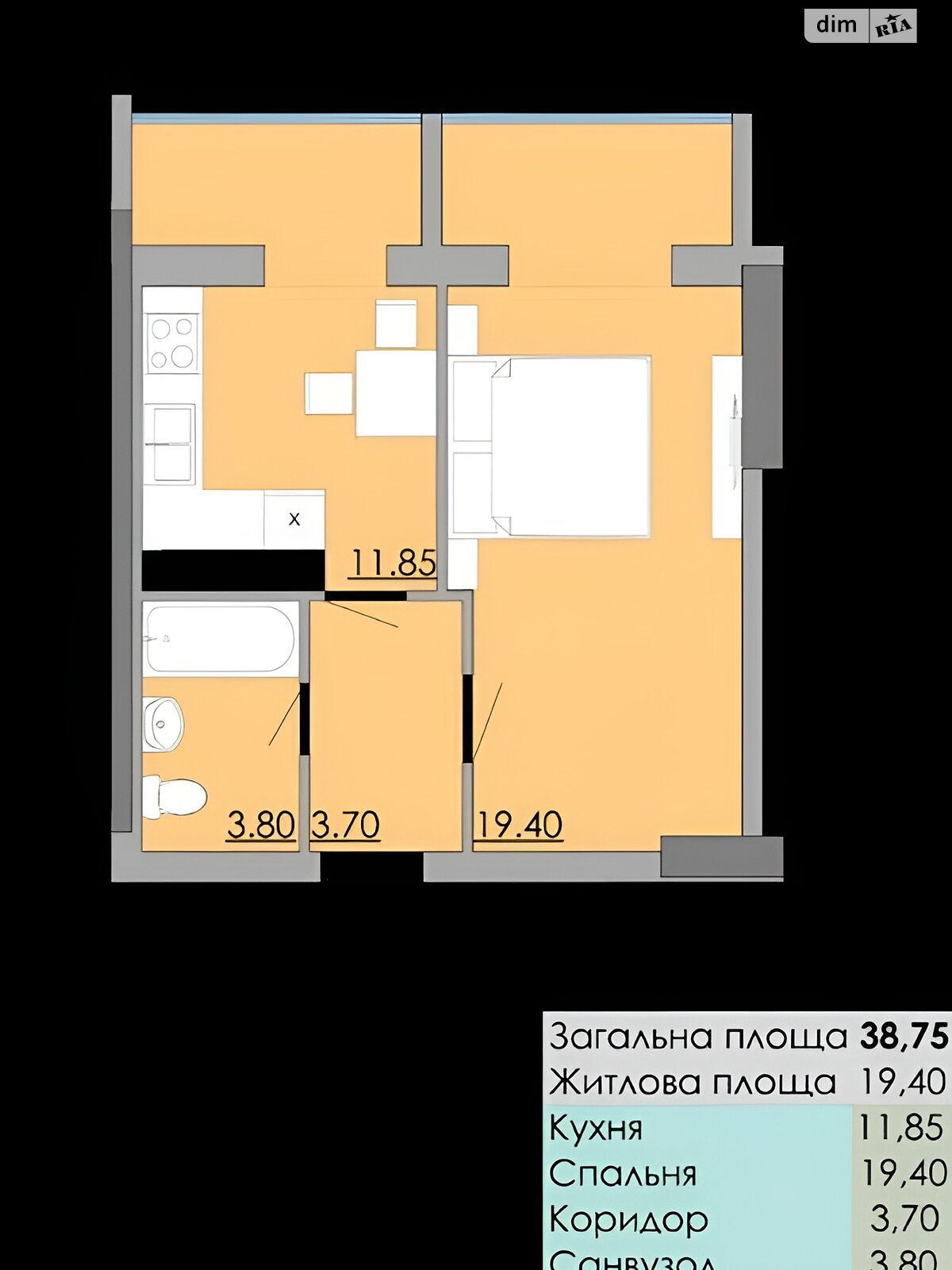 Продажа однокомнатной квартиры в Одессе, на ул. Бугаевская, район Застава 2 фото 1 Продажа однокомнатной квартиры в Одессе, на ул. Бугаевская, район Застава 2 фото 1