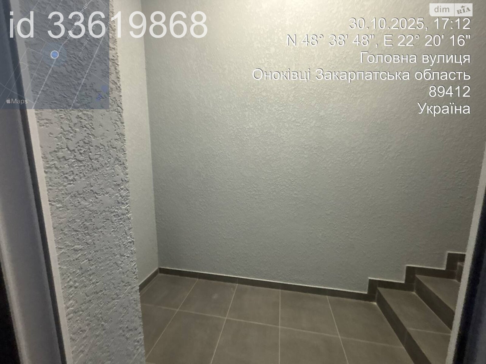 Продаж однокімнатної квартири в Оноківцях, на вул. Головна 10А, кв. 4, фото 1