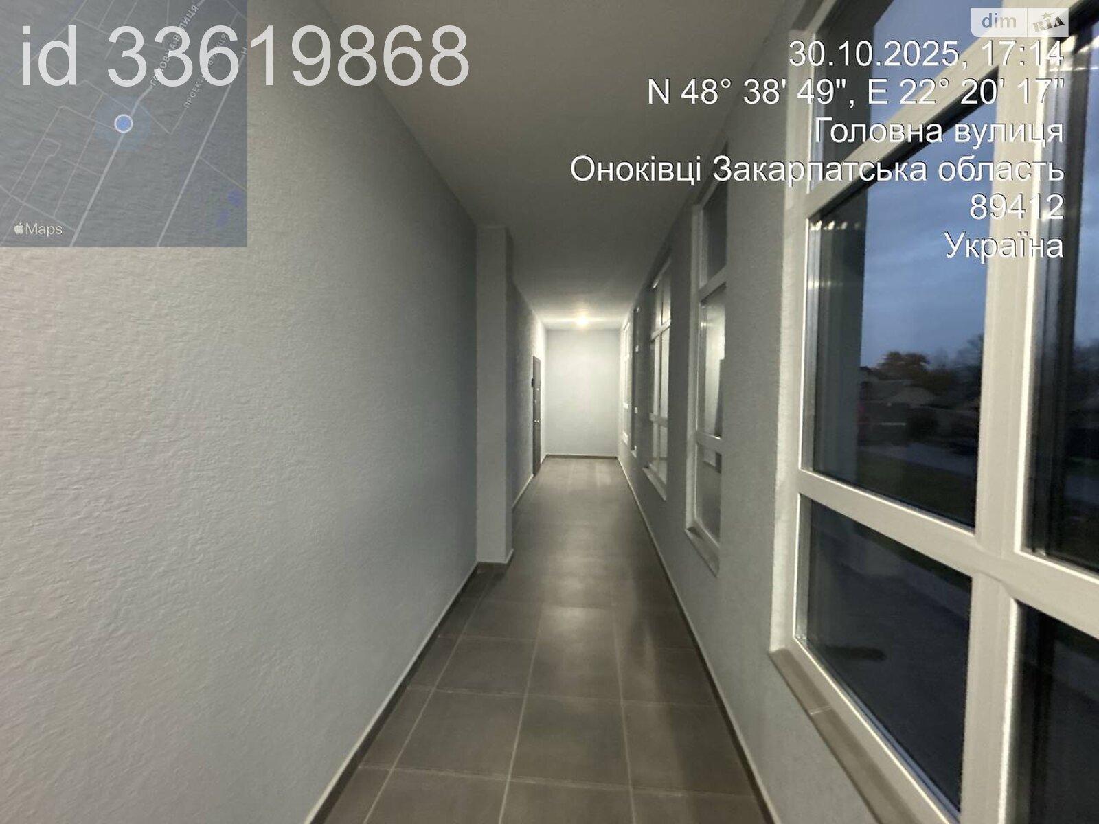 Продаж однокімнатної квартири в Оноківцях, на вул. Головна 10А, кв. 4, фото 1