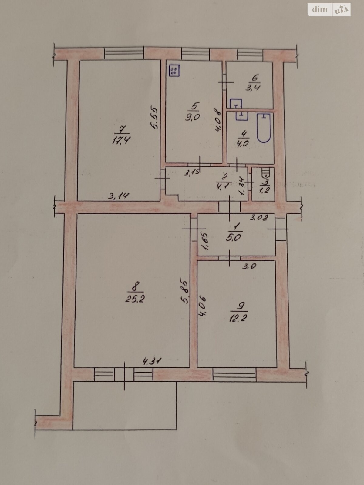 Продажа трехкомнатной квартиры в Озерном, на ул. Авиационная (ДОС), фото 1 Продажа трехкомнатной квартиры в Озерном, на ул. Авиационная (ДОС), фото 1