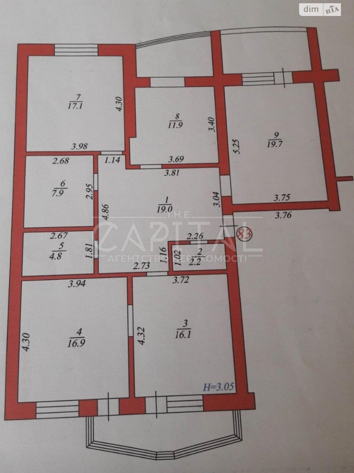 Продажа пятикомнатной квартиры в Петропавловской Борщаговке, на ул. Борщаговская 30А, фото 1