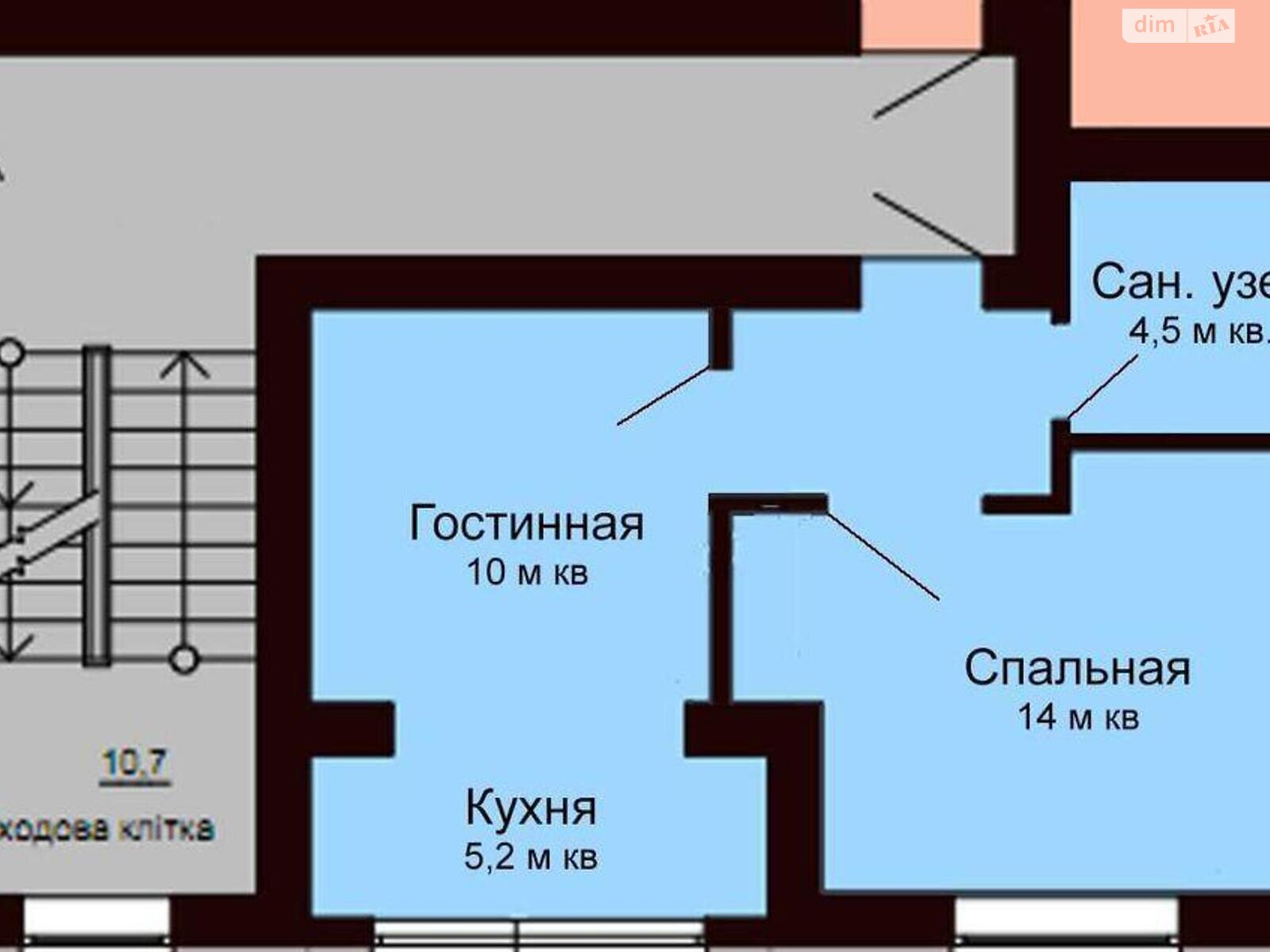 Продажа двухкомнатной квартиры в Петропавловской Борщаговке, на ул. Львовская 3, фото 1