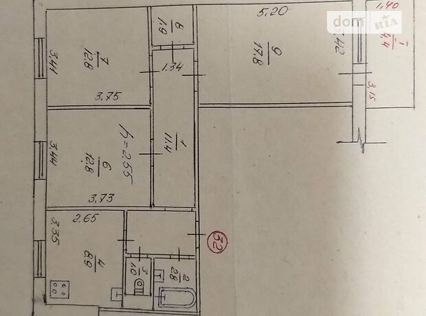 Продажа трехкомнатной квартиры в Полтаве, на ул. Олеся Гончара 21, район 1-я гор.больница фото 1 Продажа трехкомнатной квартиры в Полтаве, на ул. Олеся Гончара 21, район 1-я гор.больница фото 1