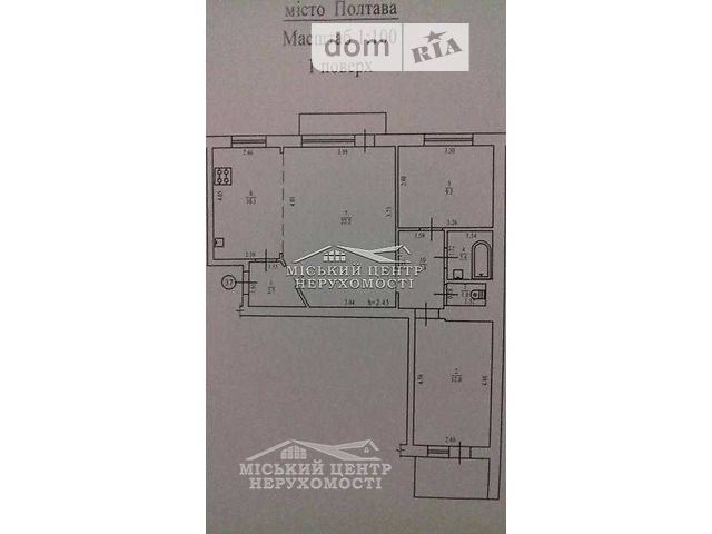 Продажа квартиры, 3 ком., Полтава, р‑н. Алмазный Продажа квартиры, 3 ком., Полтава, р‑н. Алмазный