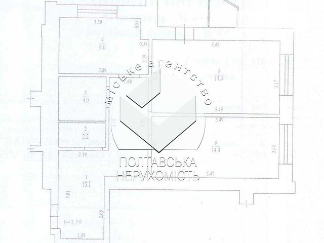 Продажа квартиры, 2 ком., Полтава, р‑н. Алмазный Продажа квартиры, 2 ком., Полтава, р‑н. Алмазный