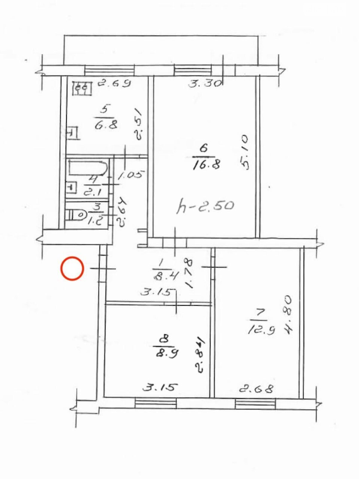 Продажа трехкомнатной квартиры в Полтаве, на ул. Великотырновская 16, район Алмазный фото 1 Продажа трехкомнатной квартиры в Полтаве, на ул. Великотырновская 16, район Алмазный фото 1