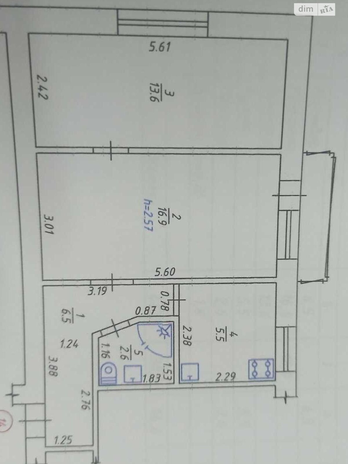 Продажа двухкомнатной квартиры в Полтаве, на ул. Пушкина 3А, район Березовый сквер фото 1