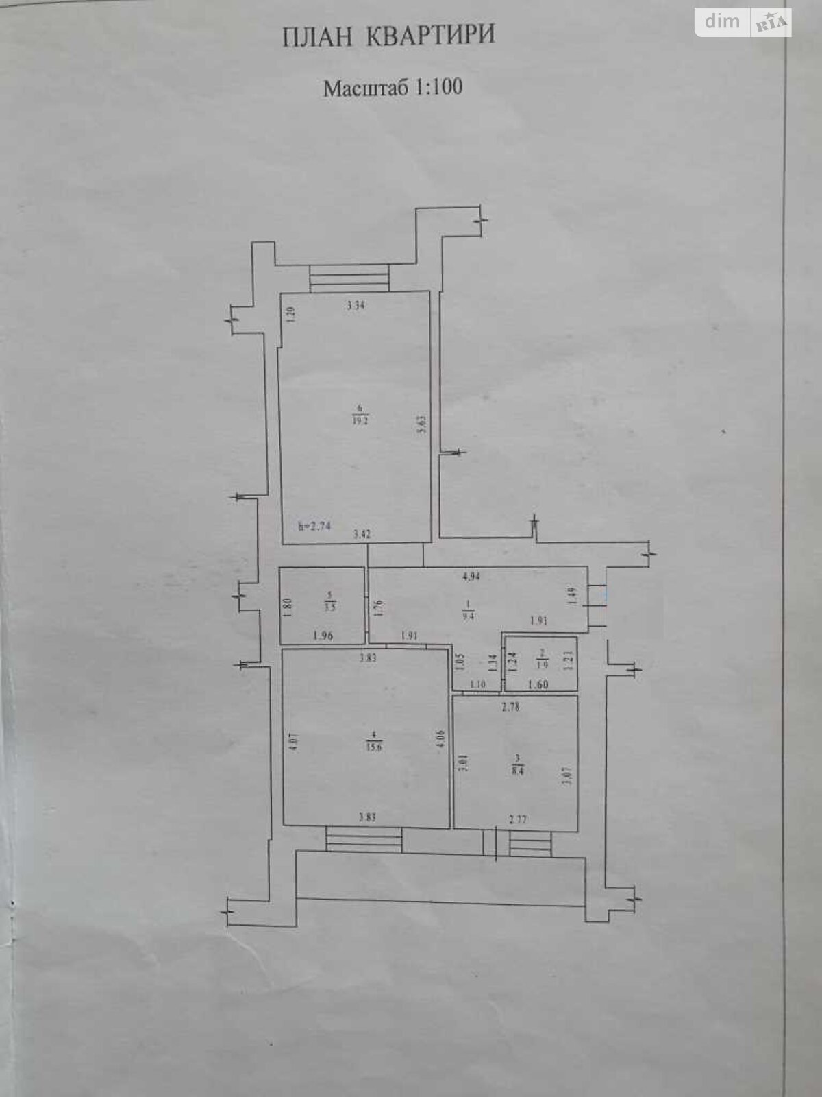 Продажа двухкомнатной квартиры в Полтаве, на ул. Соборности 59А, район ДК ПТК фото 1