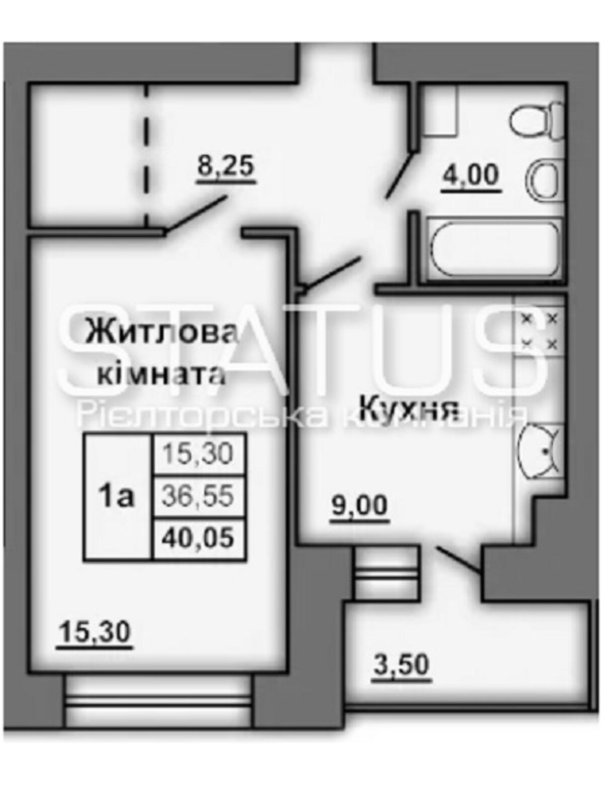 Продаж однокімнатної квартири в Полтаві, на вул. Олександра Оксанченка 20, район Фурманова фото 1