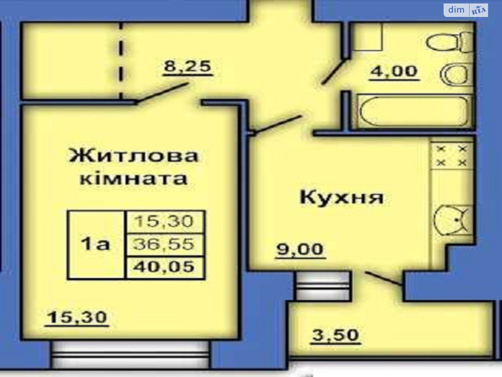 Продажа однокомнатной квартиры в Полтаве, на ул. Олександра Оксанченка, район Фурманова фото 1