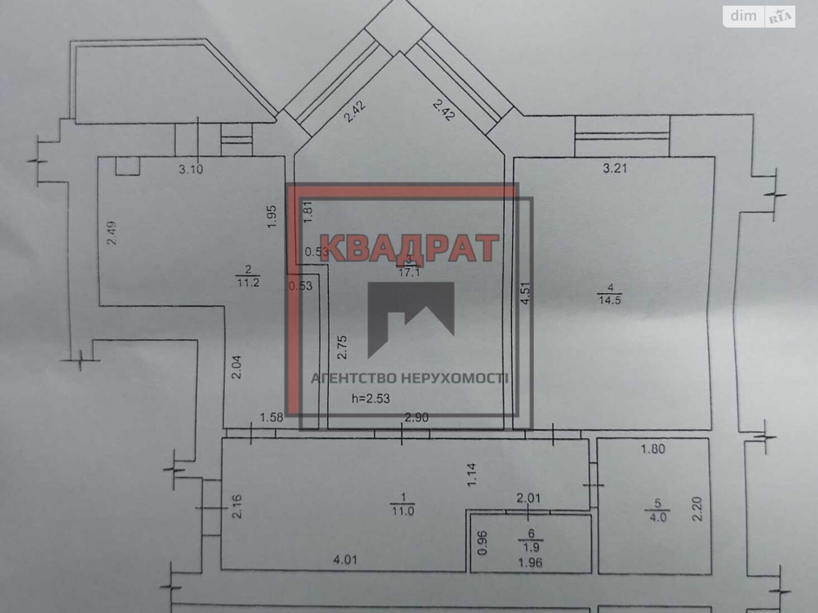 Продаж двокімнатної квартири в Полтаві, на пл. Павленківська, район Київський фото 1