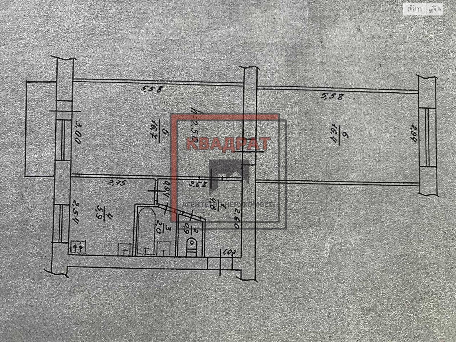 Продаж двокімнатної квартири в Полтаві, на вул. Пушкіна, район Київський фото 1