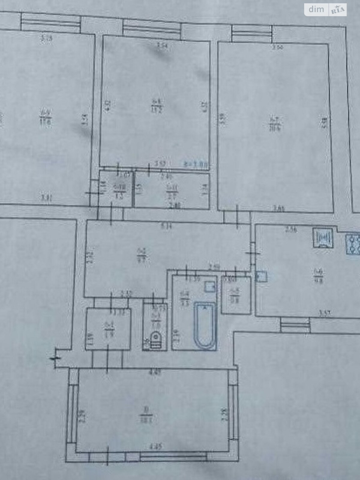 Продажа трехкомнатной квартиры в Полтаве, на ул. Шведская, кв. 4, район Киевский фото 1