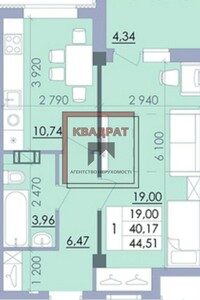 Продаж однокімнатної квартири в Полтаві, на вул. Башкирцевої Марії, район Київський фото 2