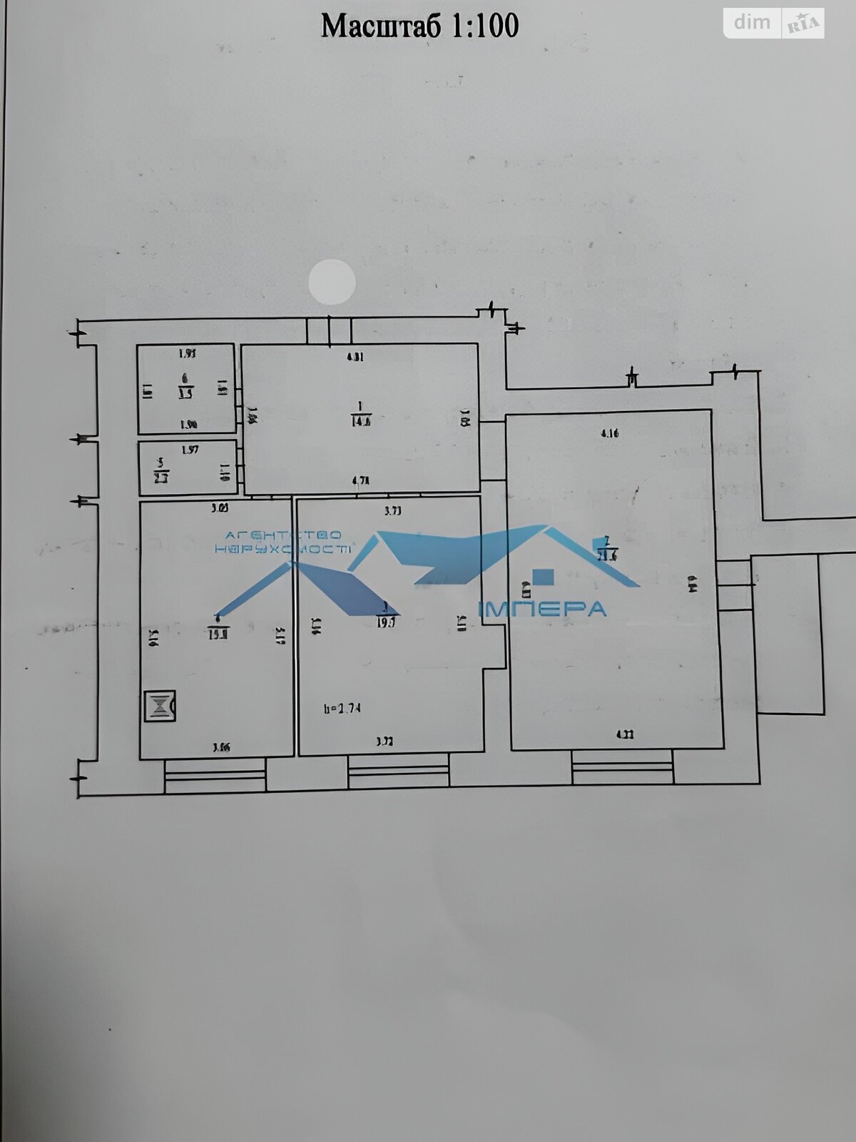 Продаж двокімнатної квартири в Полтаві, на вул. Бідного Олександра, район Левада фото 1