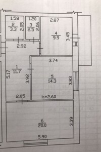 Продажа двухкомнатной квартиры в Полтаве, на просп. Мира, район Левада фото 2