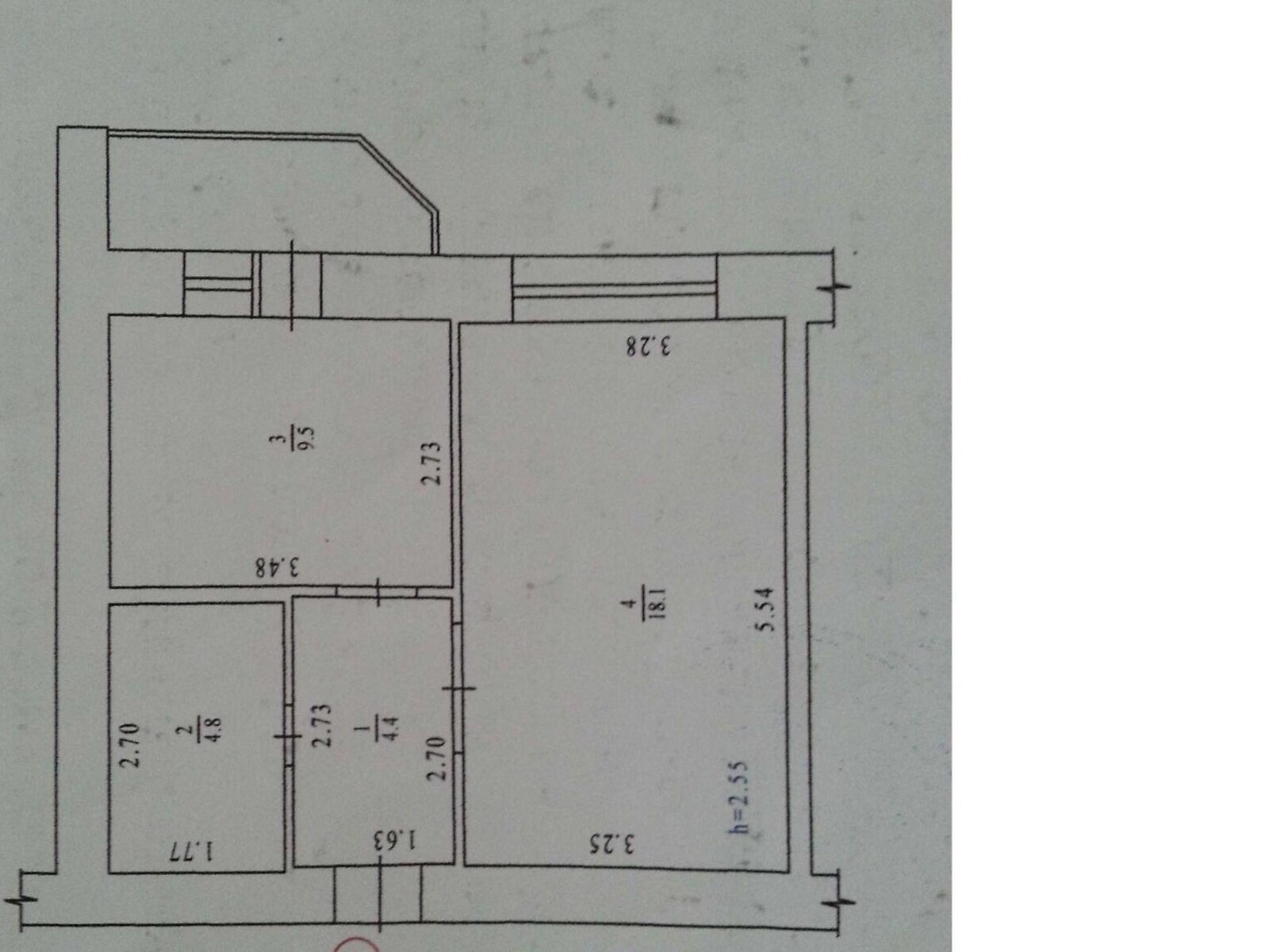 Продаж однокімнатної квартири в Полтаві, на вул. Європейська 107, район маг. Океан фото 1