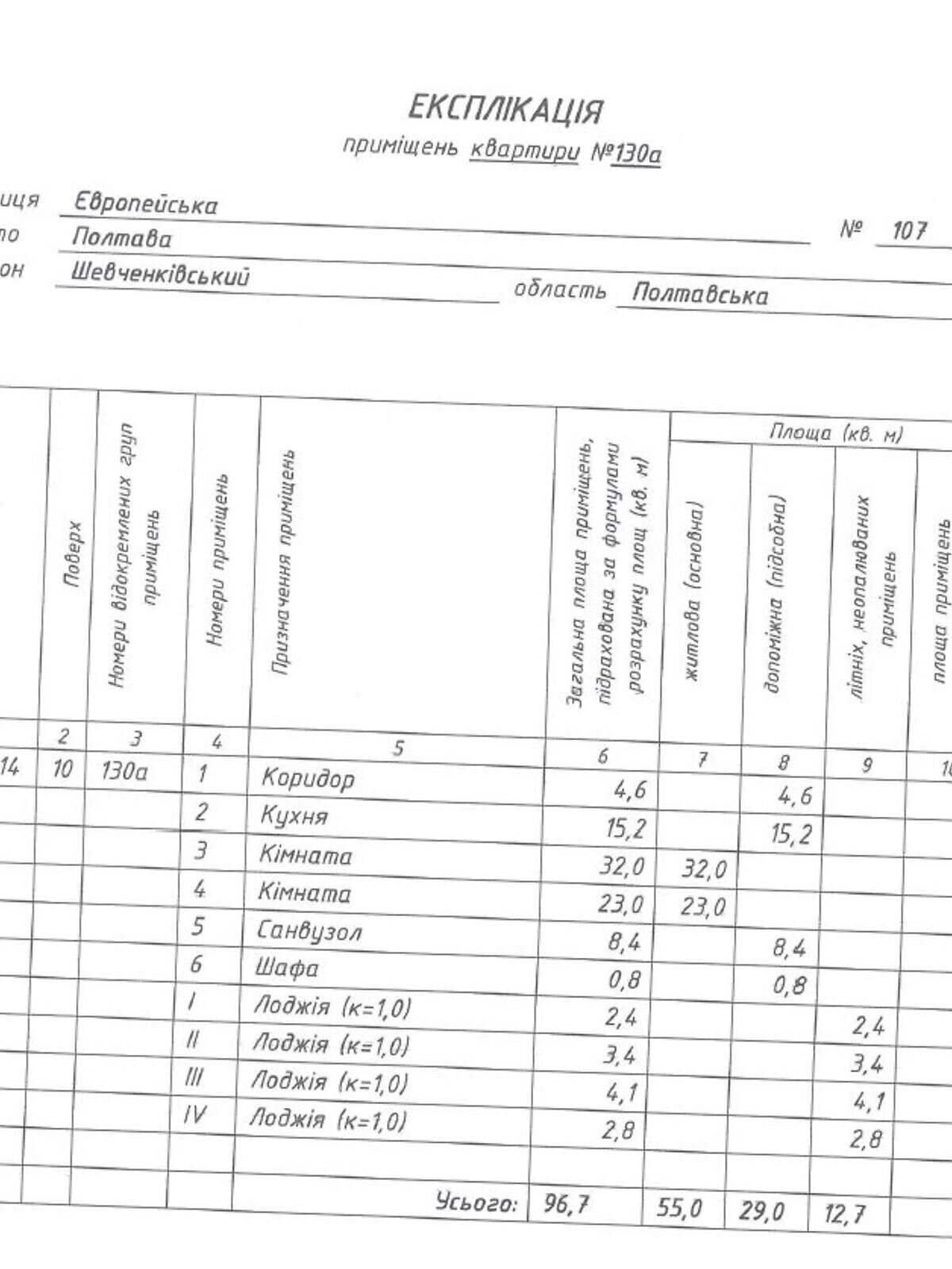 Продаж двокімнатної квартири в Полтаві, на вул. Європейська 107, район маг. Океан фото 1 Продаж двокімнатної квартири в Полтаві, на вул. Європейська 107, район маг. Океан фото 1