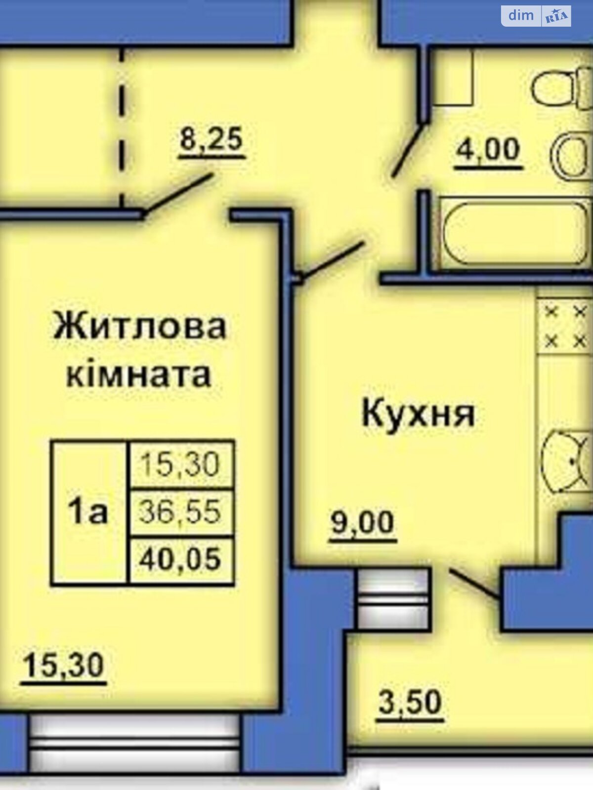 Продаж однокімнатної квартири в Полтаві, на вул. Олександра Оксанченка, район Мотель фото 1