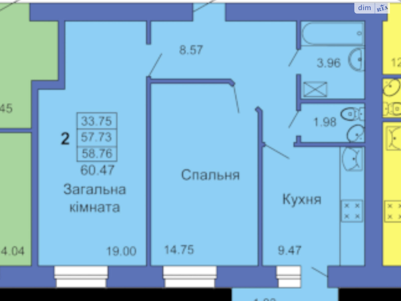 Продажа двухкомнатной квартиры в Полтаве, на пл. Павленковская 3В, район Павленки фото 1 Продажа двухкомнатной квартиры в Полтаве, на пл. Павленковская 3В, район Павленки фото 1
