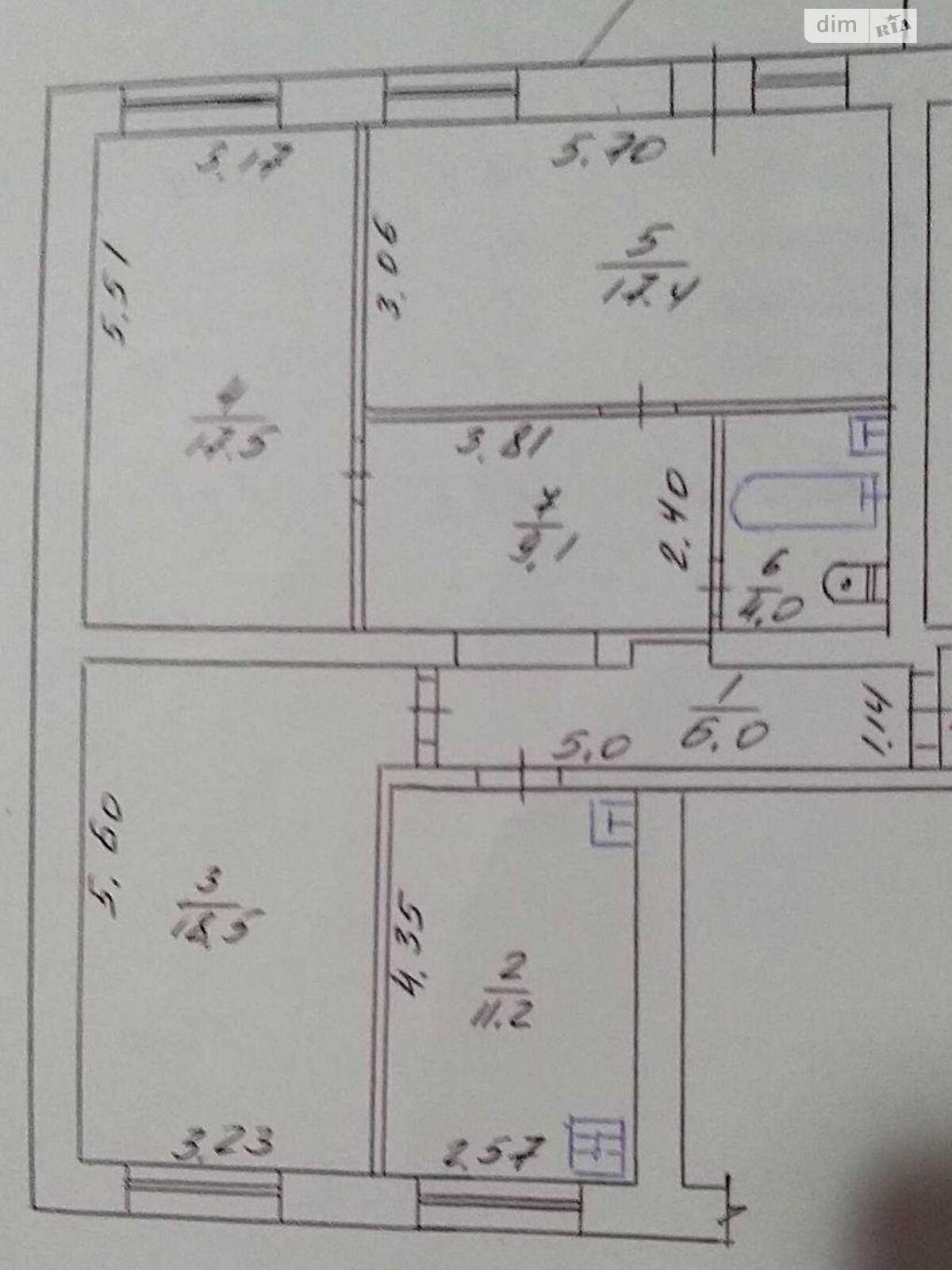 Продажа трехкомнатной квартиры в Полтаве, на ул. Зеньковская 1, район Павленки фото 1