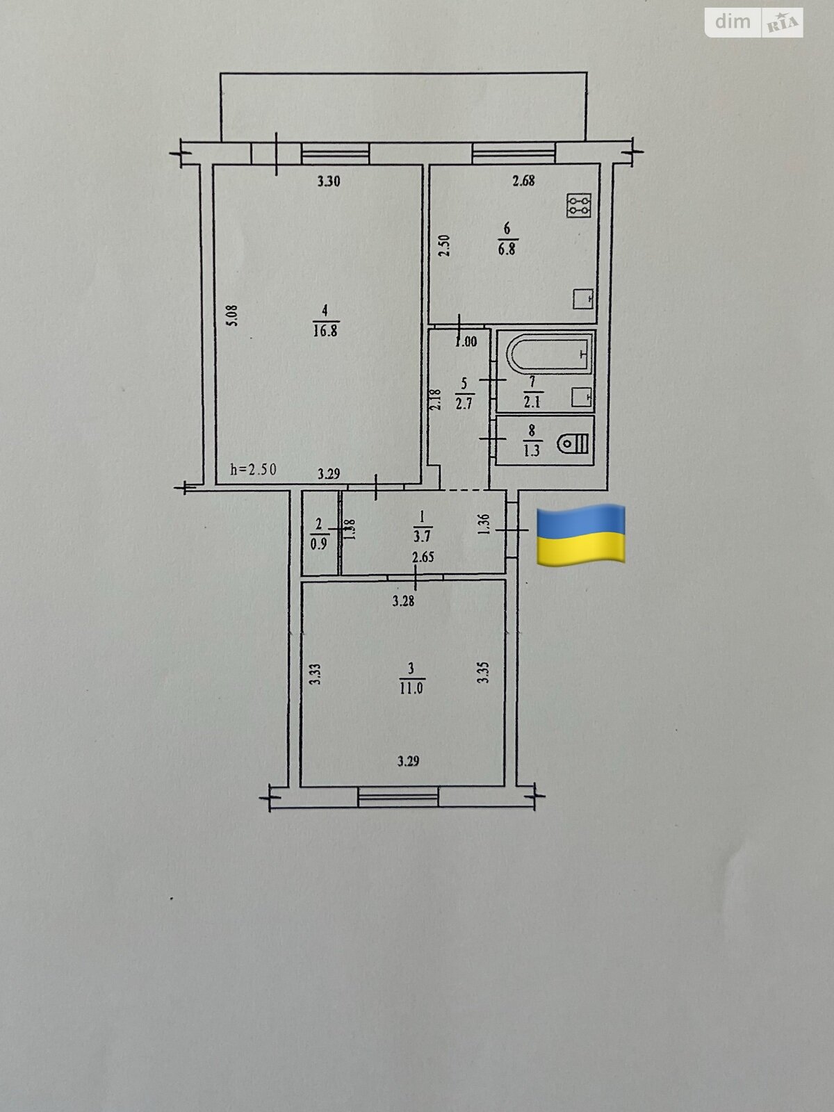 Продажа двухкомнатной квартиры в Полтаве, на пер. Космический, район Половки фото 1 Продажа двухкомнатной квартиры в Полтаве, на пер. Космический, район Половки фото 1