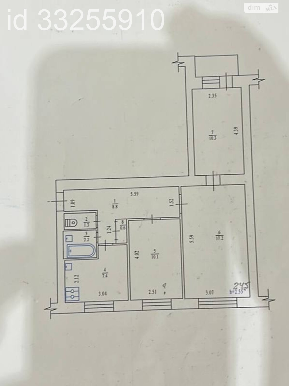 Продажа трехкомнатной квартиры в Полтаве, на ул. Великотырновская, район Половки фото 1 Продажа трехкомнатной квартиры в Полтаве, на ул. Великотырновская, район Половки фото 1