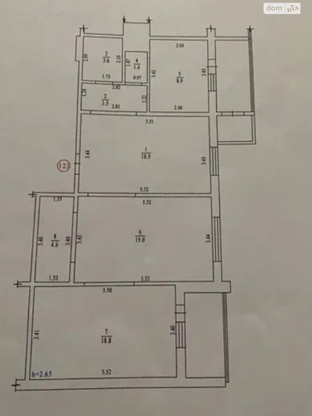 Продажа трехкомнатной квартиры в Полтаве, на ул. Параджанова, район Россошенцы фото 1