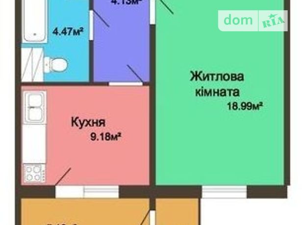 Продажа однокомнатной квартиры в Полтаве, на ул. Параджанова район Россошенцы фото 1