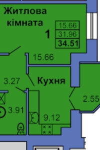 Продажа однокомнатной квартиры в Полтаве, на ул. Героев Украины 6А, район Сады 1 фото 2