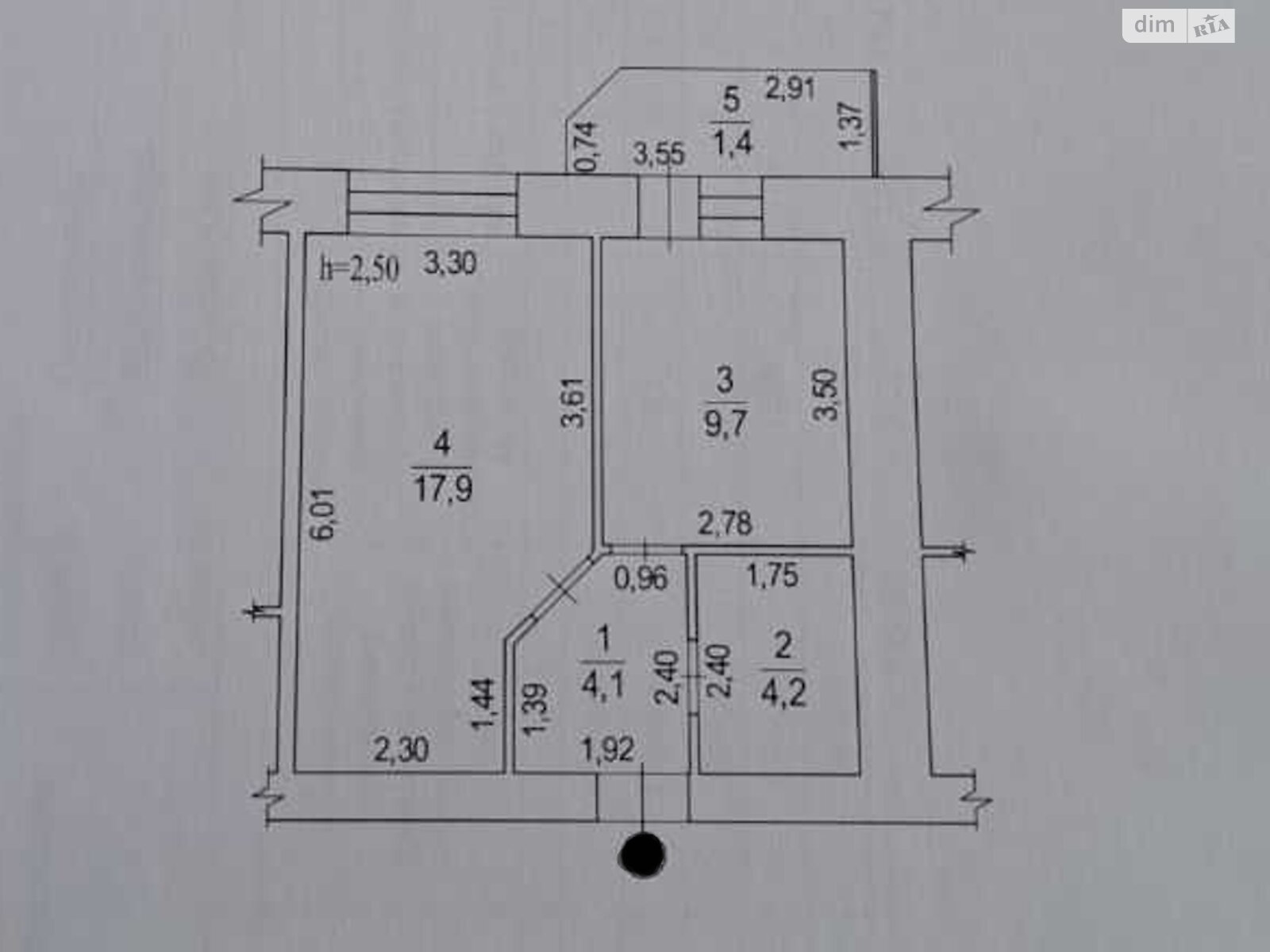 Продажа однокомнатной квартиры в Полтаве, на ул. Джохара Дудаева 3, район Сады 2 фото 1