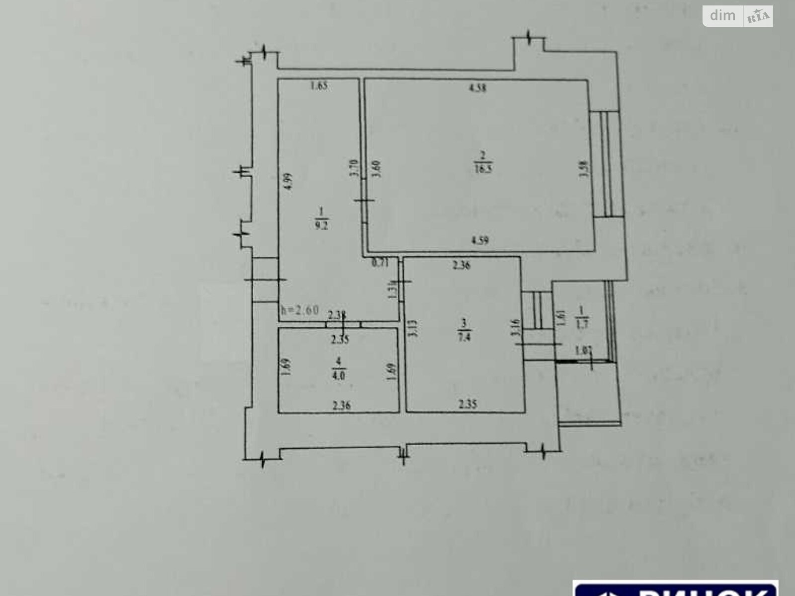 Продаж однокімнатної квартири в Полтаві, на вул. Олександра Оксанченка, район Шевченківський (Жовтневий) фото 1