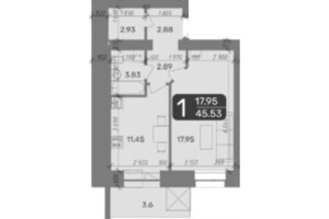 Продажа двухкомнатной квартиры в Полтаве, на ул. Великотырновская 9А, район Автовокзал фото 2