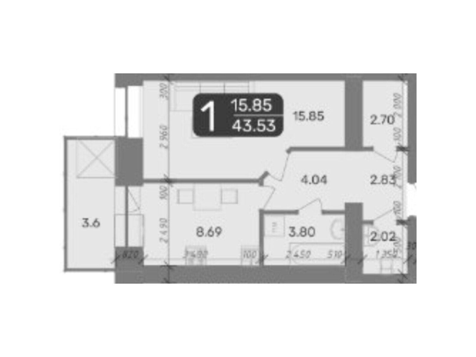 Продажа однокомнатной квартиры в Полтаве, на ул. Великотырновская 9А, район Автовокзал фото 1 Продажа однокомнатной квартиры в Полтаве, на ул. Великотырновская 9А, район Автовокзал фото 1