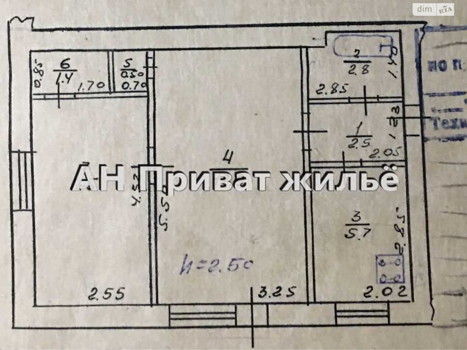 Продаж двокімнатної квартири в Полтаві, на вул. Перемоги, фото 1