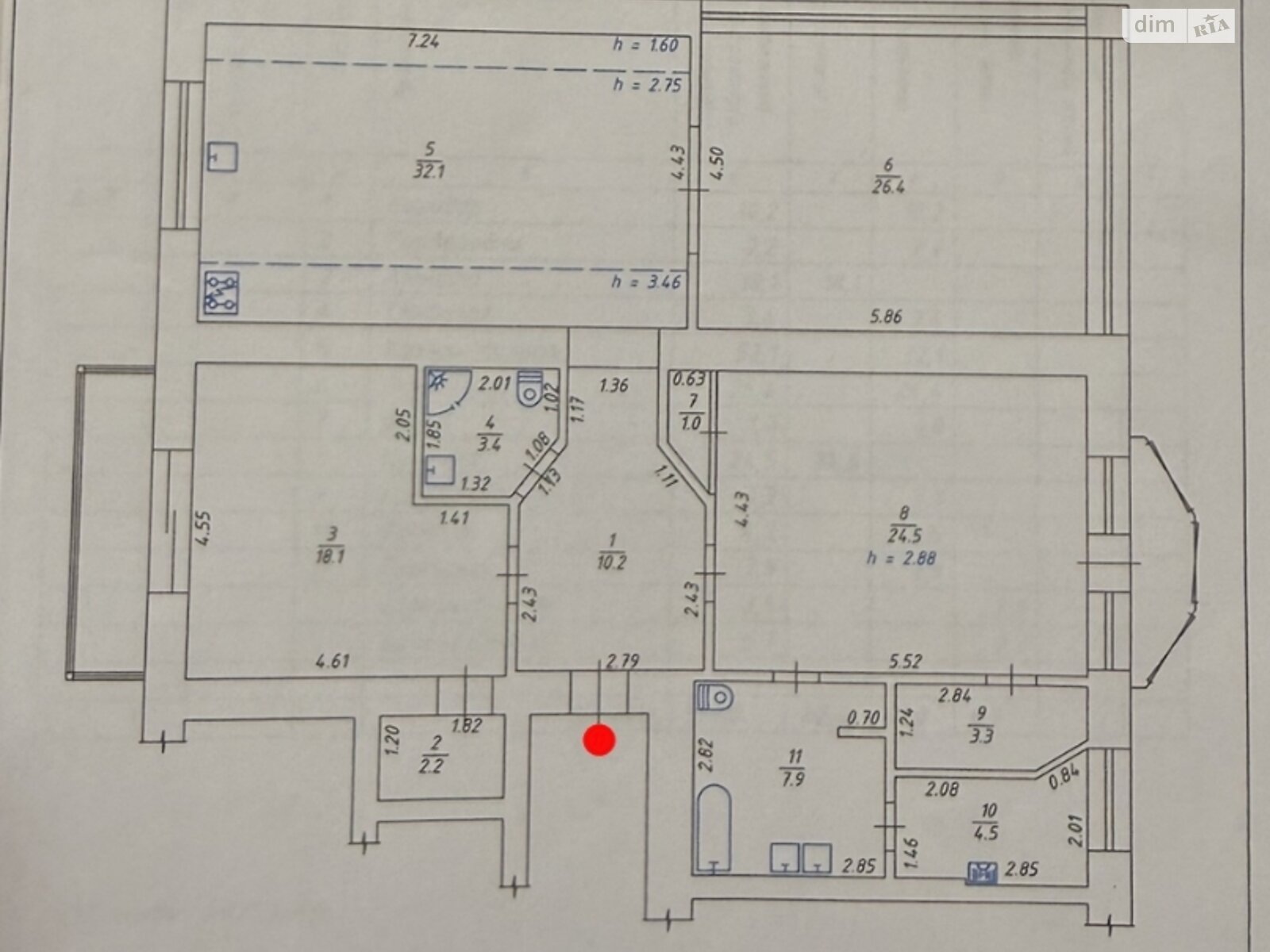 Продажа двухкомнатной квартиры в Полтаве, на ул. Мищенко 4, район Центр фото 1