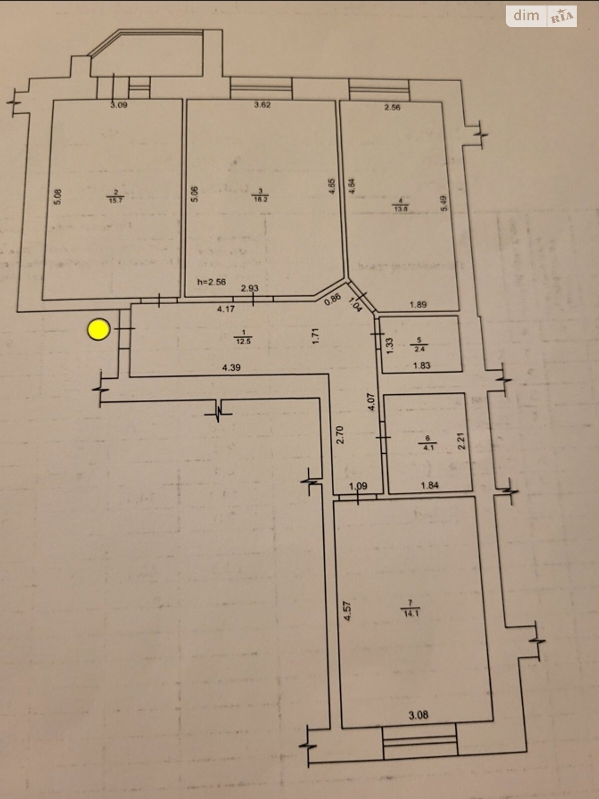 Продажа трехкомнатной квартиры в Полтаве, на пл. Павленковская 3А, район Центр фото 1